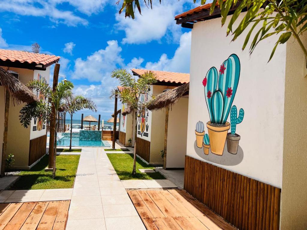 Flats Villas Litoral Sul - Praia Pontal Do Peba - Piacabucu - Al Eksteriør bilde