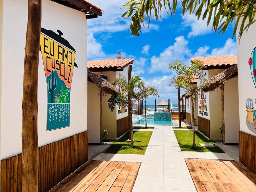 Flats Villas Litoral Sul - Praia Pontal Do Peba - Piacabucu - Al Eksteriør bilde